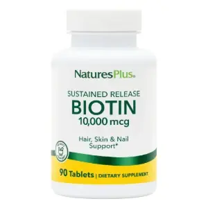 Nnatures Plus Biotin 10,000mcg Supplement