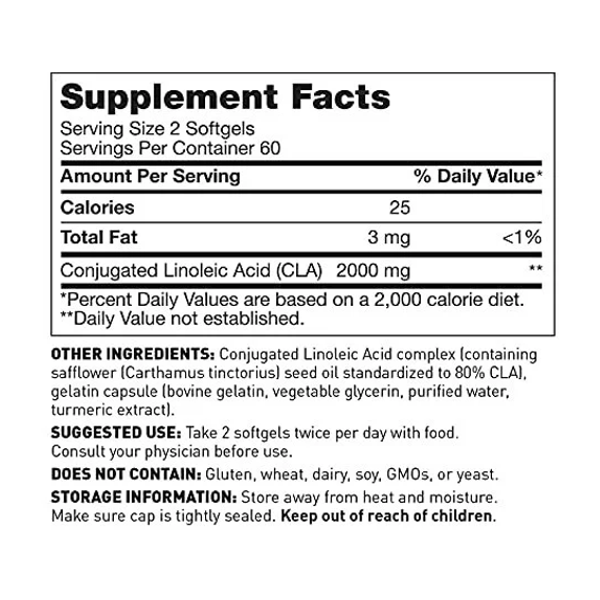 Dr. Amy Myers CLA Metabolism Support Capsules