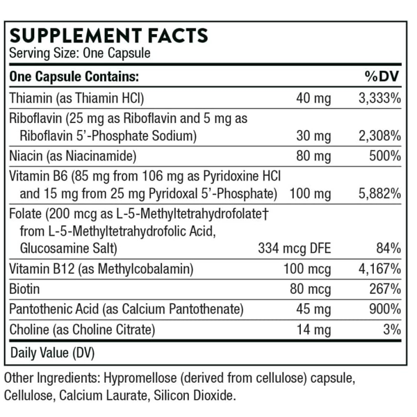 Thorne B Complex #6 Capsules