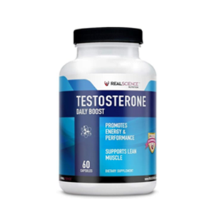 RealScience Nutrition Testosterone Daily Boost Capsules