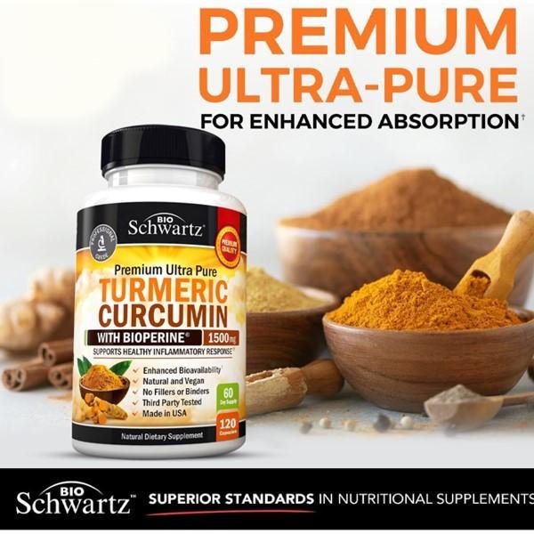 Premium Ultra Pure Turmeric Curcumin