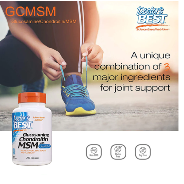 Doctor's Best Glucosamine Chondroitin MSM