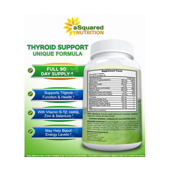aSquared Nutrition Thyroid Support