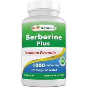 Best Naturals Berberine 500mg | 120 Capsules