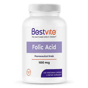 BESTVITE Folic Acid 1000mcg Capsules
