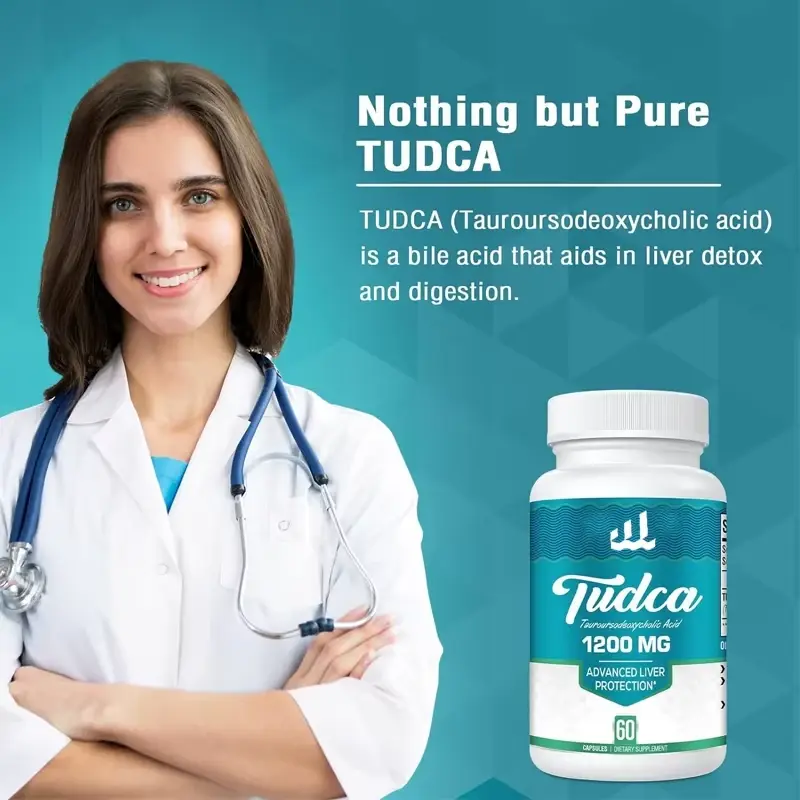 TUDCA Supplement 1200mg Capsules
