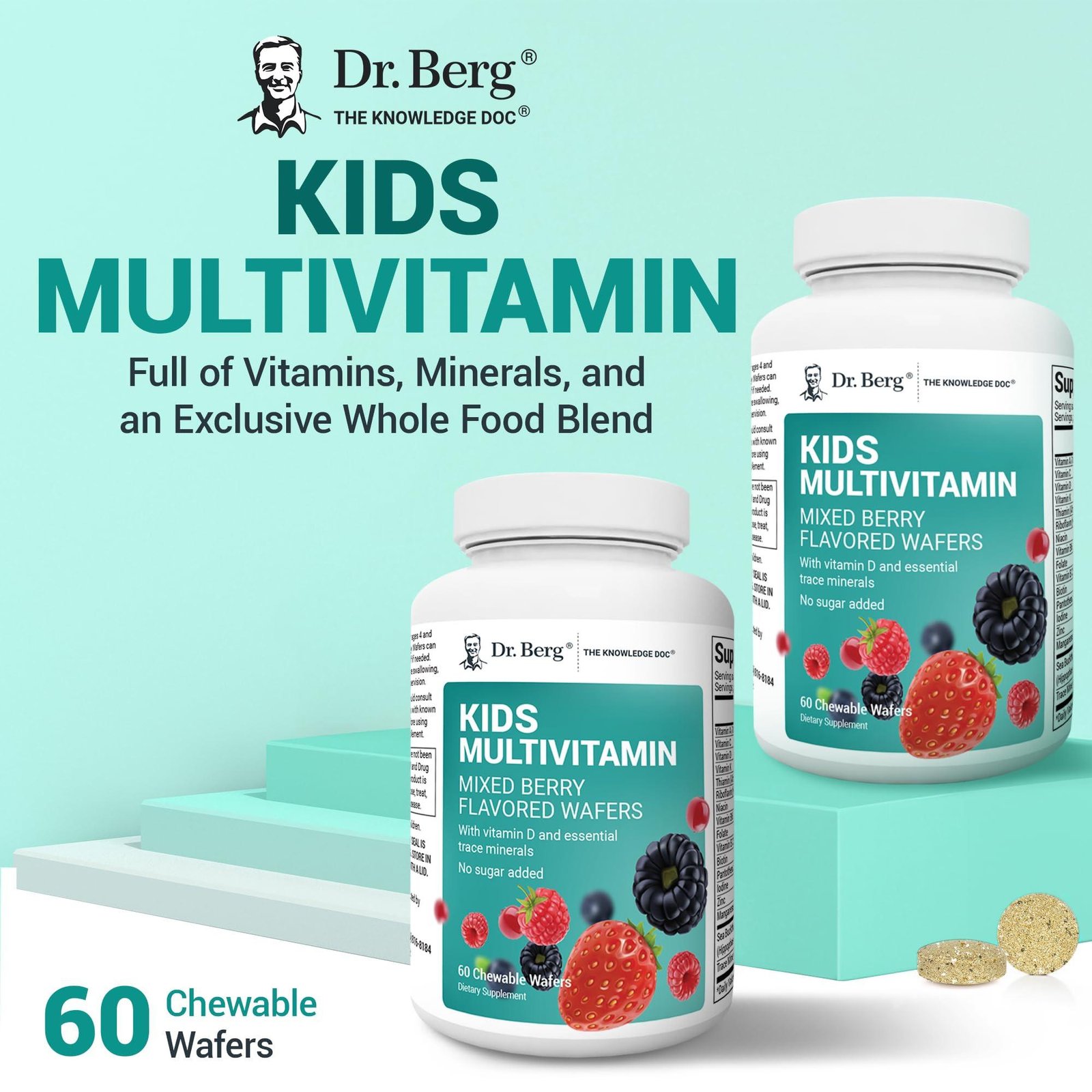 Dr. Berg Kids Chewable Multivitamins Capsules