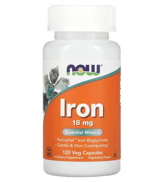 Now Iron 18 Mg Supplement