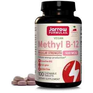 Jarrow Formulas Methyl B-12 – 500 mcg