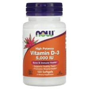 Now Vitamin D-3 50000 Iu Supplement