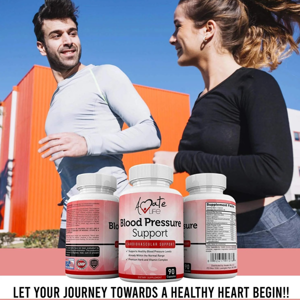 Amate Life Blood Pressure Support Supplement