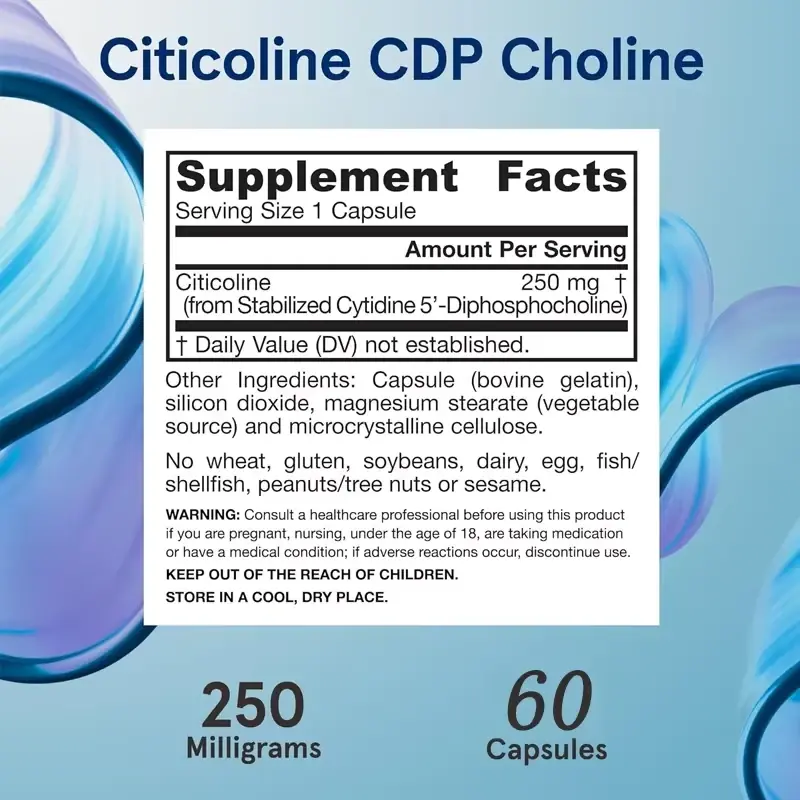 Enony Citicoline Cdp Choline Capsules
