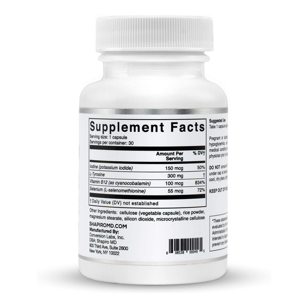 Shapiro Md Complete Thyroid Support Capsules