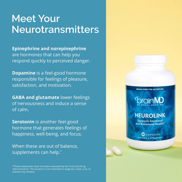 Dr Amen BrainMD NeuroLink Capsules