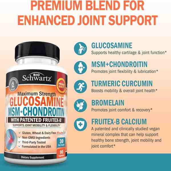 Bio Schwartz Glucosamine MSM-Chondroitin
