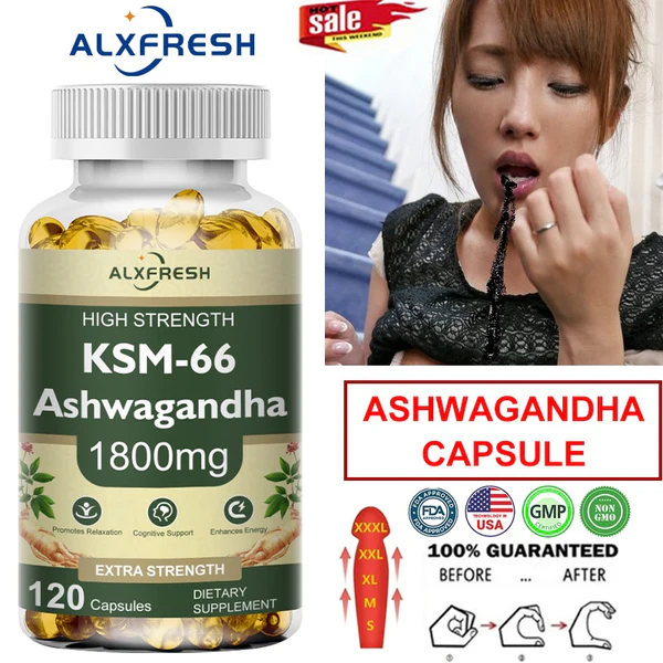 Alxfresh Ksm-66 Ashwagandha Capsules