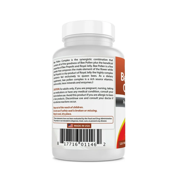 Best Naturals Bee Pollen Complex Tablets