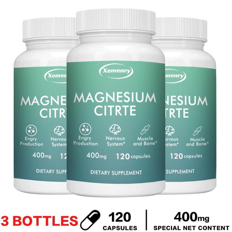 Magnesium Citrate 400mg Capsules