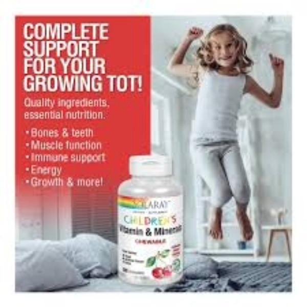 Solaray Kids Vitamin& Minerals Supplement