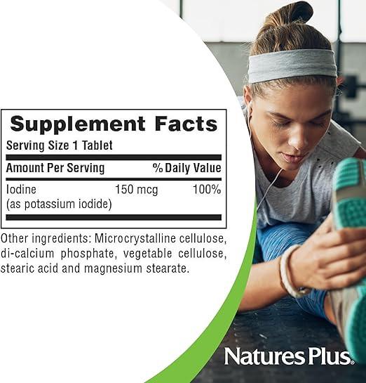 Natures Plus Iodine 150 Supplement