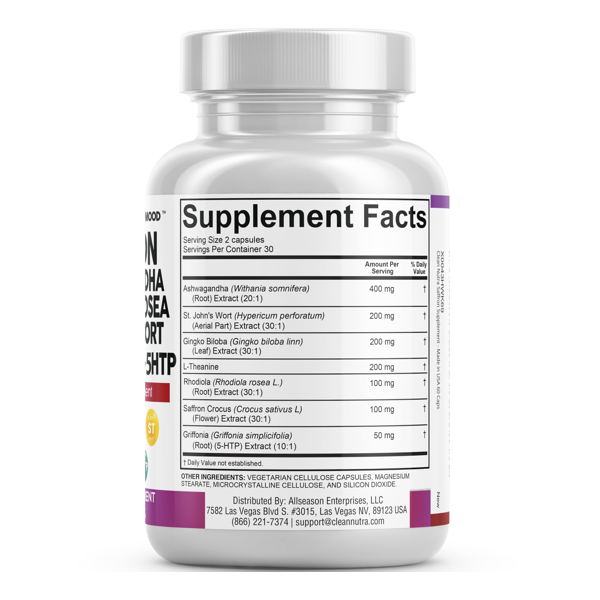 Clean Nutraceuticals Saffron Capsules