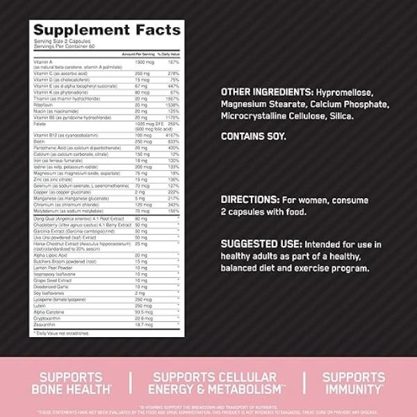 Optimum Nutrition Opto-Women Supplement