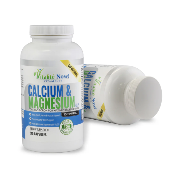 Vitalite Now Calcium & Magnesium Plus Capsules