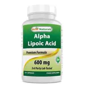 Best Naturals Alpha Lipoic Acid 600 mg