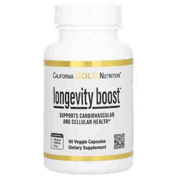 California Gold Nutrition Longevity Boost