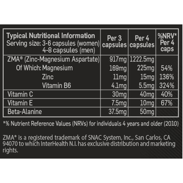 Biogen ZMA Power Plus Capsules