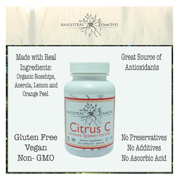Ancestral Remedies Citrus C Immune System Capsules
