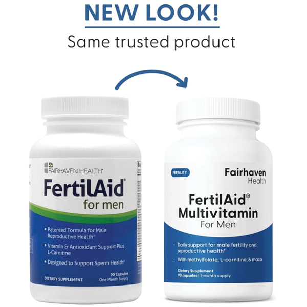Fairhaven Health FertilAid® Multivitamin for Men Capsules