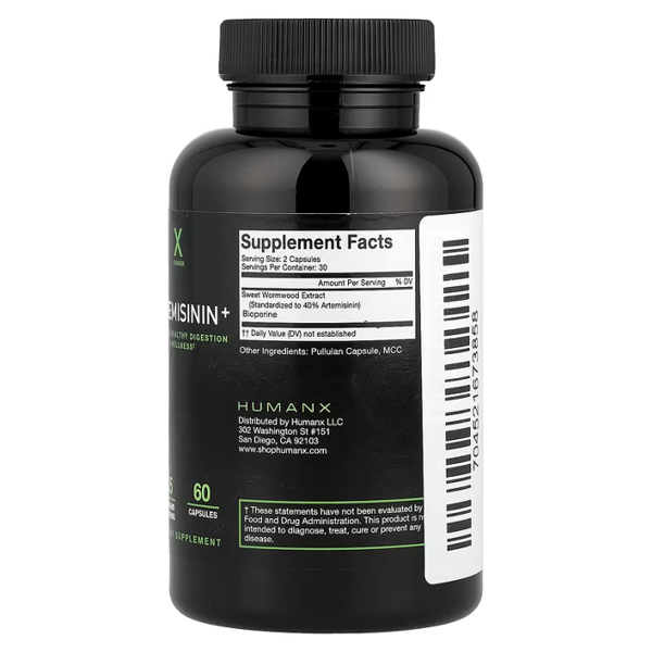 Human X Artemisinin 500 mg Capsules