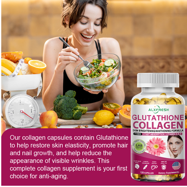 Alxfresh Glutathione Collagen Capsules