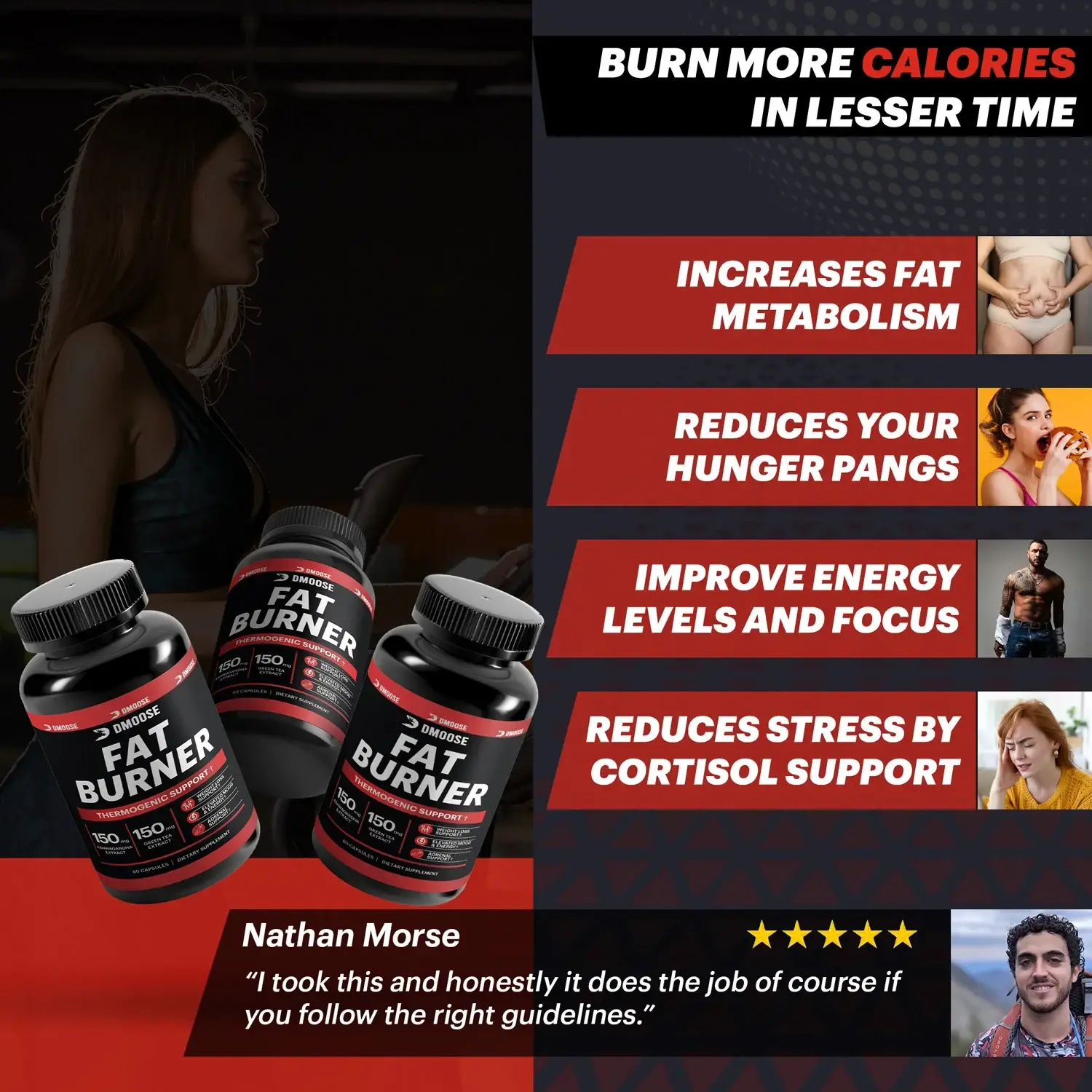 Dmoose Fat Burner Capsules