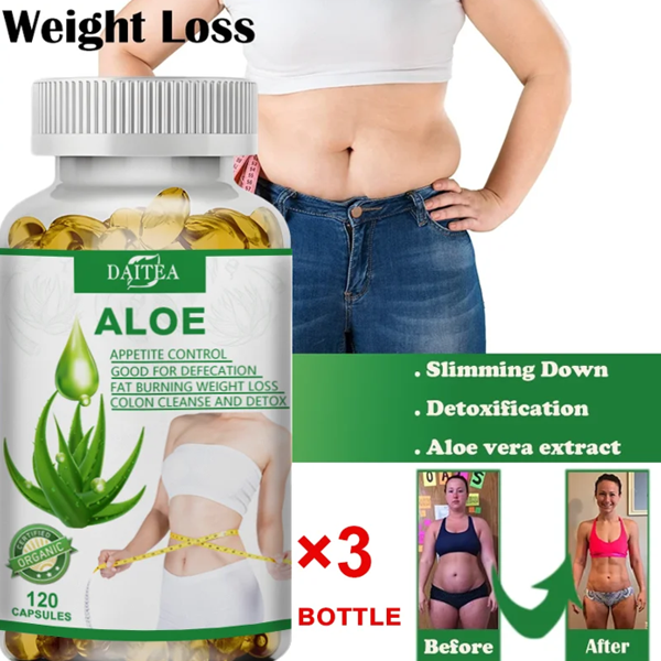 Daitea Natural Aloe Vera Extract Capsules