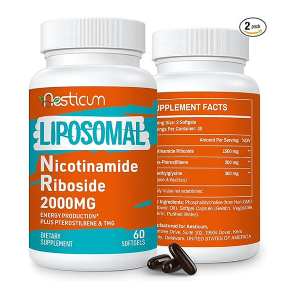 Aesticum Liposomal Nicotinamide Riboside 2000 Mg Supplement