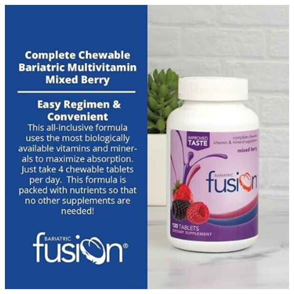 Bariatric Fusion Mixed Berry Supplement