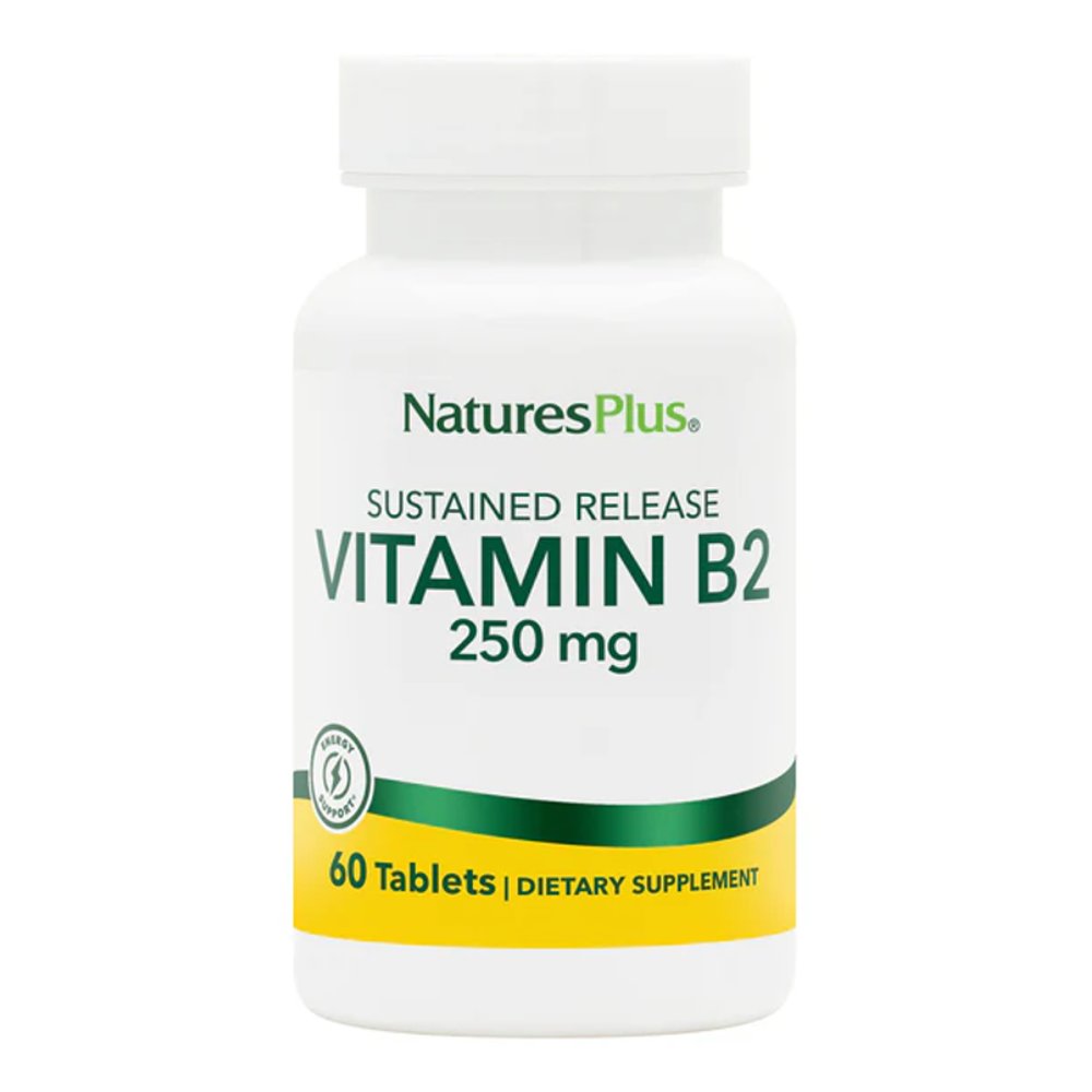 Natures Plus Sustained Release Vitamin B2 250 Mg