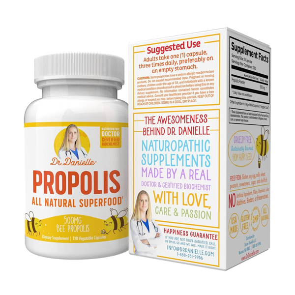 Dr. Danielle Propolis All Natural Superfood Capsules