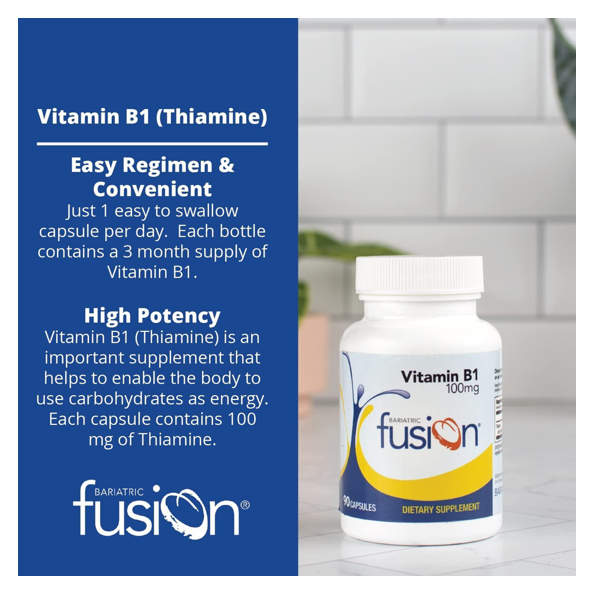 Bariatric Fusion Vitamin B1 100 Mg Capsules