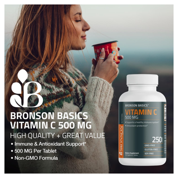 Bronson Vitamin C 500 Mg Tablets