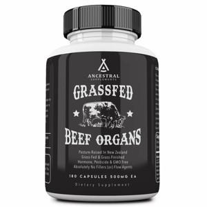 Grass-Fed Beef Organs Capsules