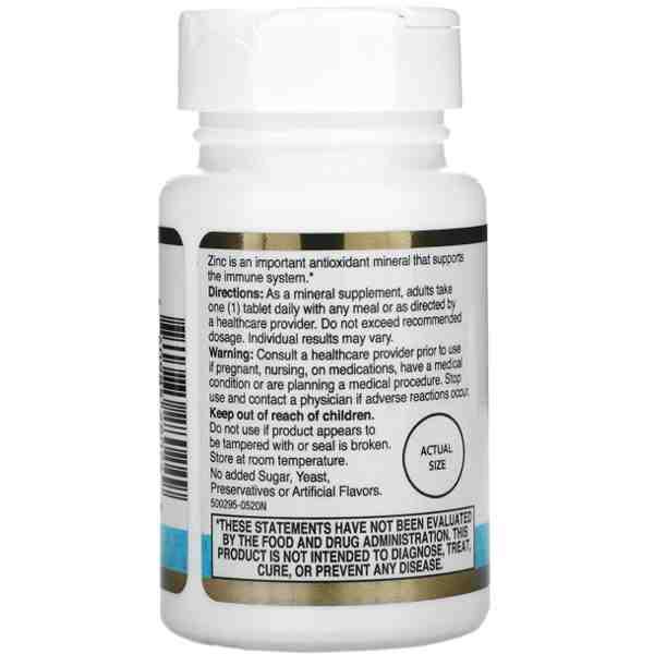 21st Century Chelated Zinc 50mg Tablets