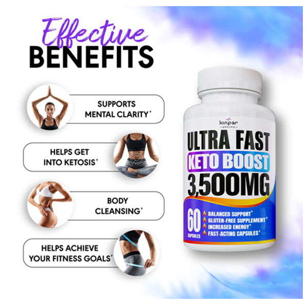 Kinpar Pharma Ultra Fast Keto Boost Capsules