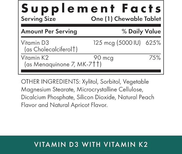 Michael's Health D3 With Vitamin K2 Supplement I