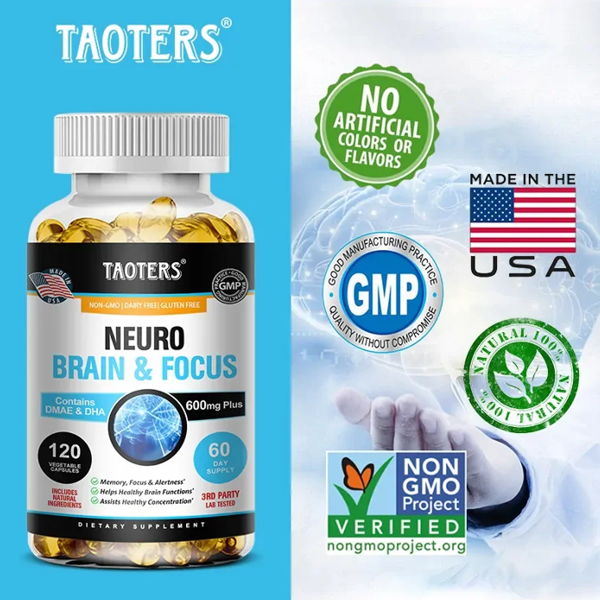Taoters Brain & Focus Capsules
