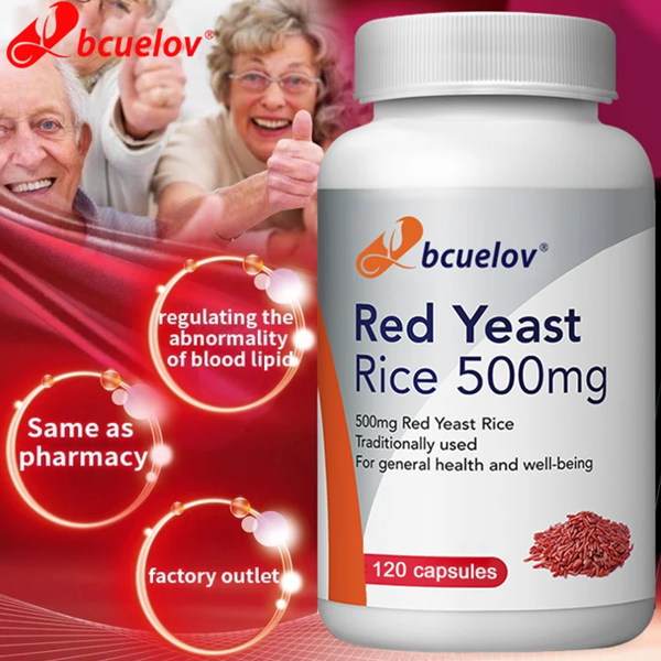 Bcuelov Red Yeast Rice Antioxidant Capsules