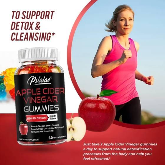 Pslalae Apple Cider Vinegar Gummies - 1000 Mg