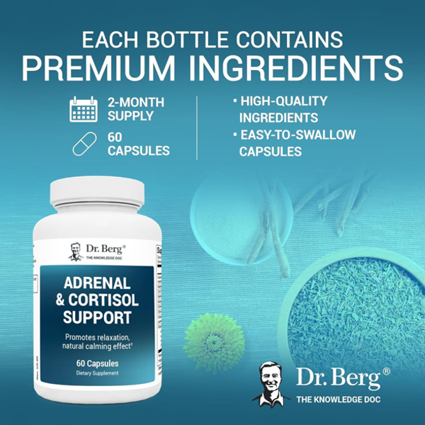 Dr. Berg Adrenal & Cortisol Capsules